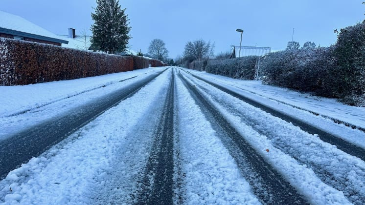 Status på snevejret i Odder Kommune