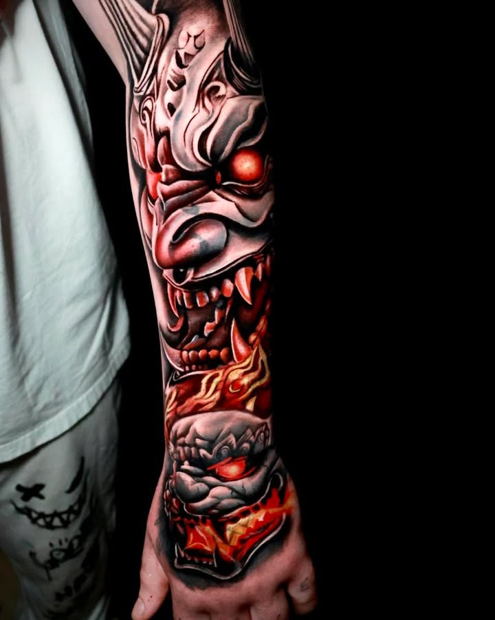Mr. & Mrs. Tattoo viser et vildt cover-up lavet af Mads