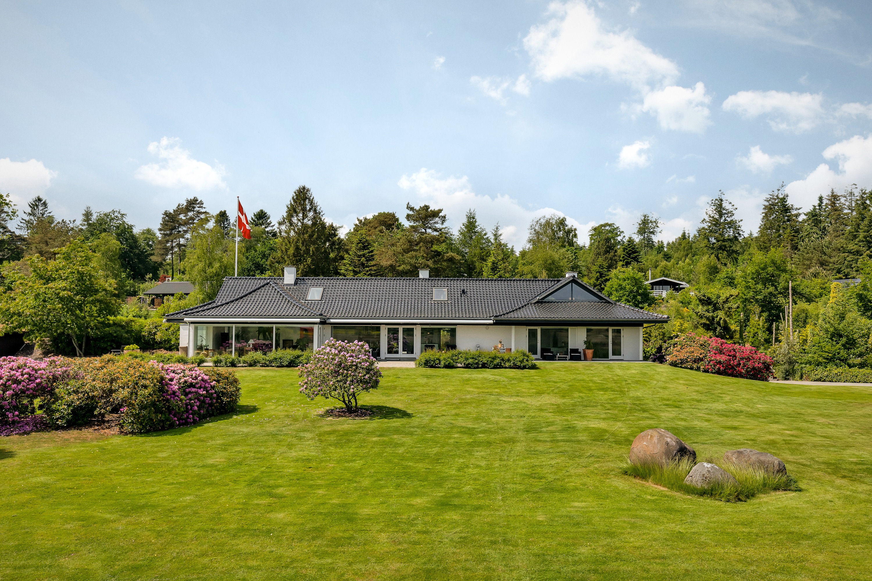 Luksuriøs villa i Silkeborgs smukkeste omgivelser.