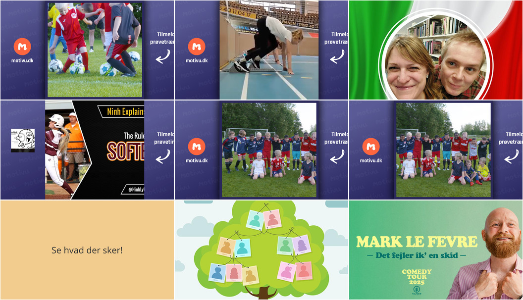 Oplev sportsaktiviteter og kulturelle begivenheder i Ballerup i den kommende uge