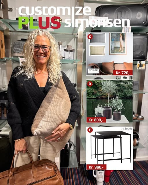 Customize PLUS Simonsen præsenterer ugens julegave-tip fra Heidi