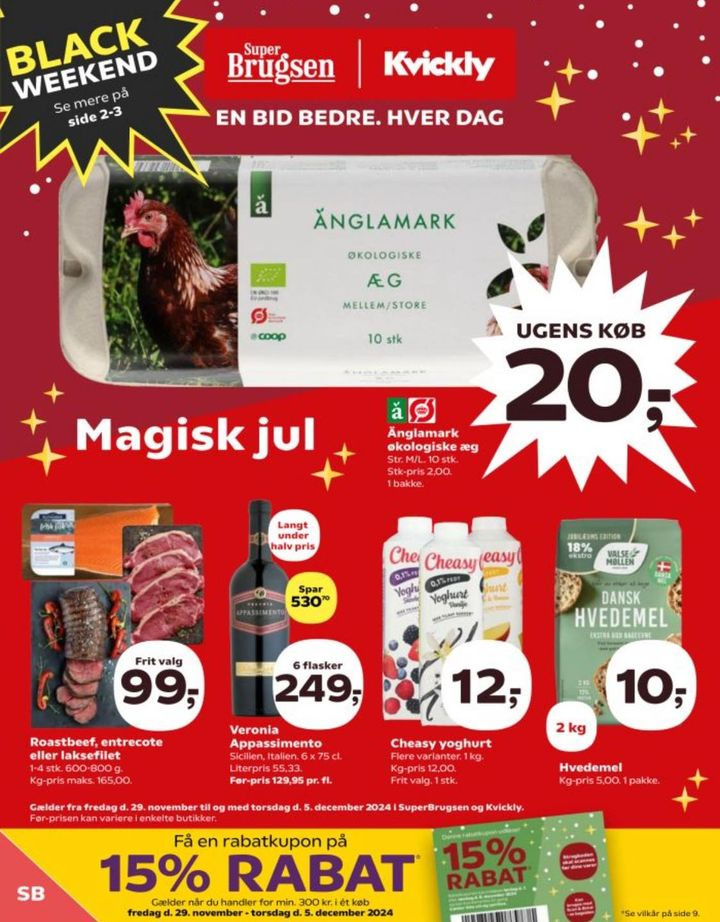 Black Friday: Vilde tilbud i SuperBrugsen Dronninglund
