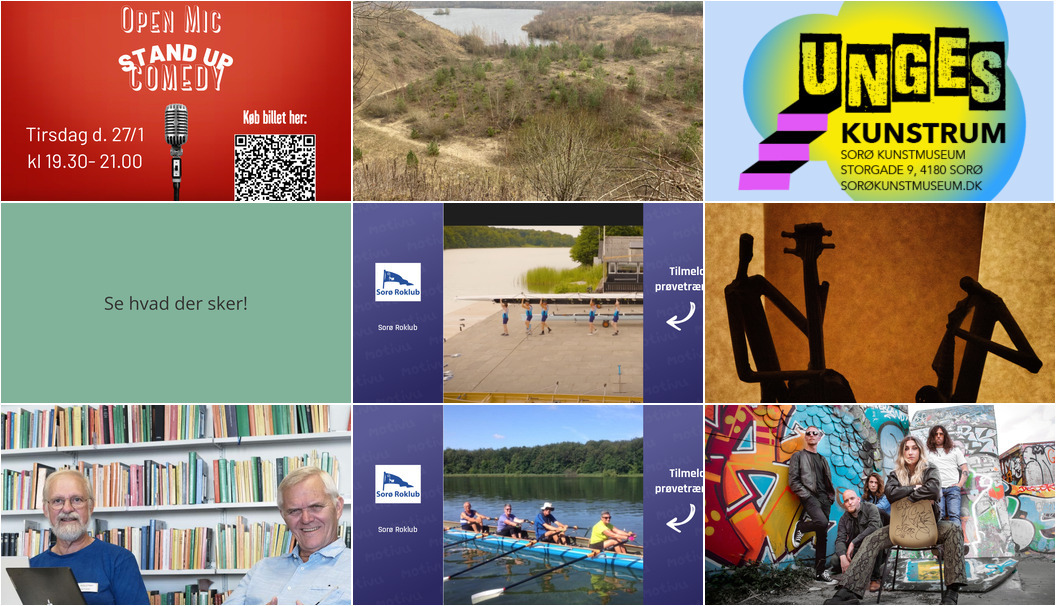 Oplev alt fra stand-up til jazz den kommende uge i Sorø