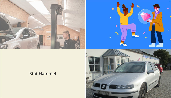 Nyt fra CENTER KIOSKEN , TT CARS ApS og Autotekniker v/Kim Skytthe