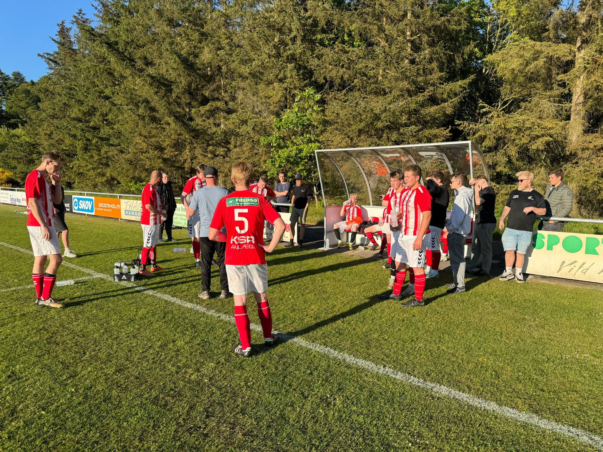 Ljørslev/Ørding IF Herrer Serie 5 kæmpede mod et stærkt Sallingsund hold