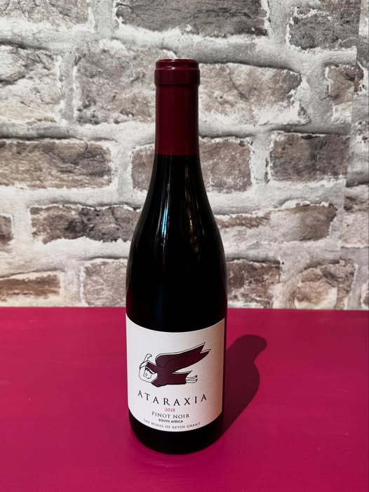 Kokkens Vinhus ApS fejrer weekendens start med Ataraxia Pinot Noir 2018 fra Sydafrika