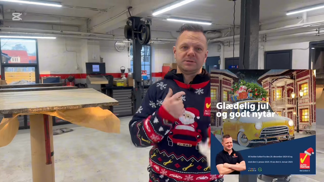 Centrum Auto holder julelukket fra 20. december til 3. januar