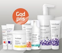 Ikast Apotek tilbyder ekstra god pris på Locobase hudplejeserie indtil 22. januar