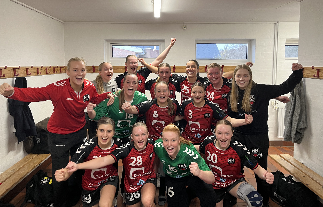 Agnete Brendholdt er skaden kvit og brillerer i sikker Horsens HK-sejr