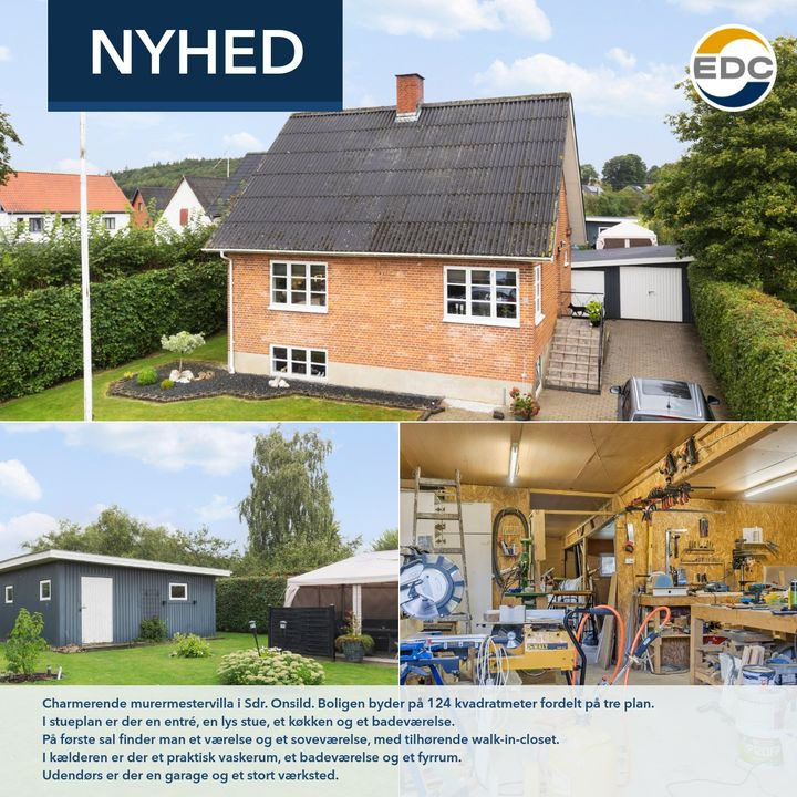 EDC Søren Jensen har en skøn ny bolig til salg - skal det være din?