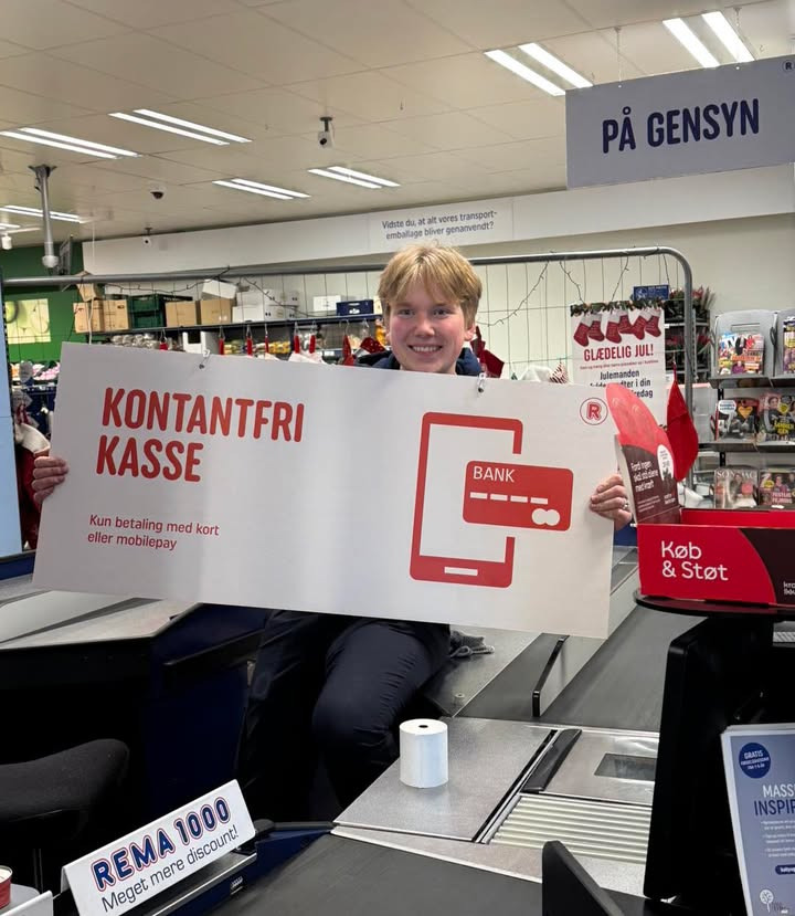 Rema 1000 Nørrevænget indfører kontantfri kasser for sikkerhed