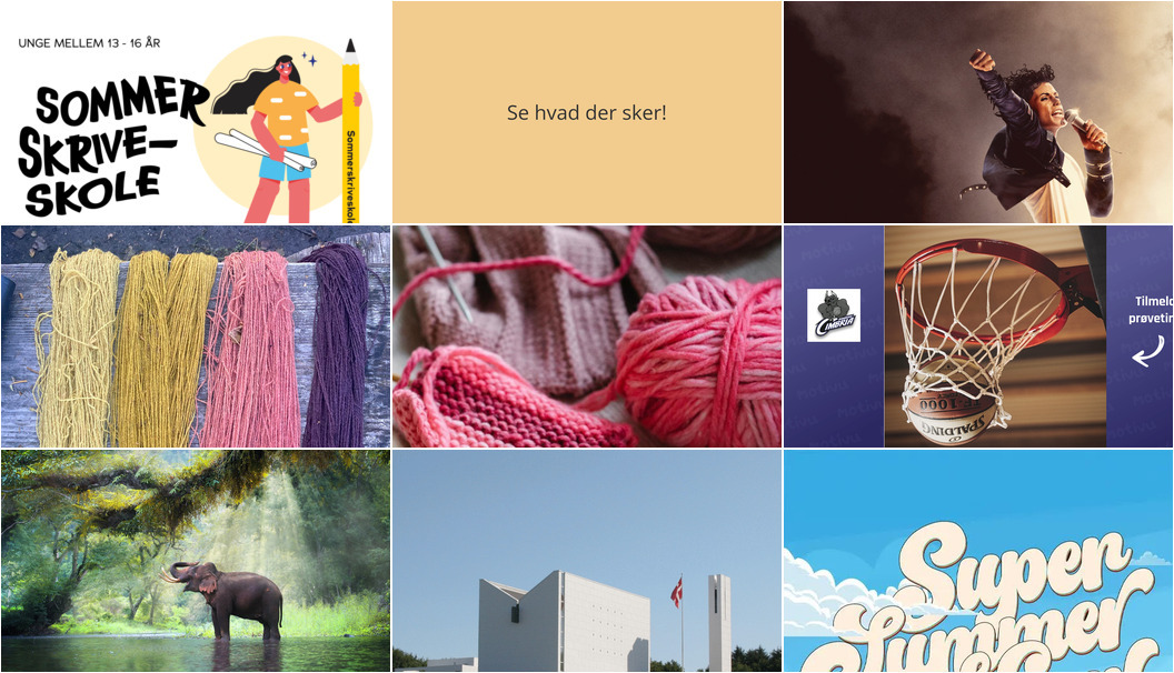Uge i Randers: Forfatterskole, strikkecaféer, koncerter og workshops