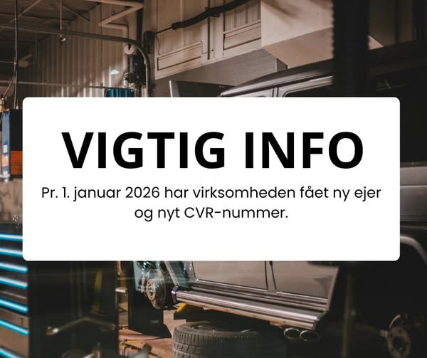 Oscar Biludlejning Hobro annoncerer ny ejer og CVR-nummerændring fra 2026