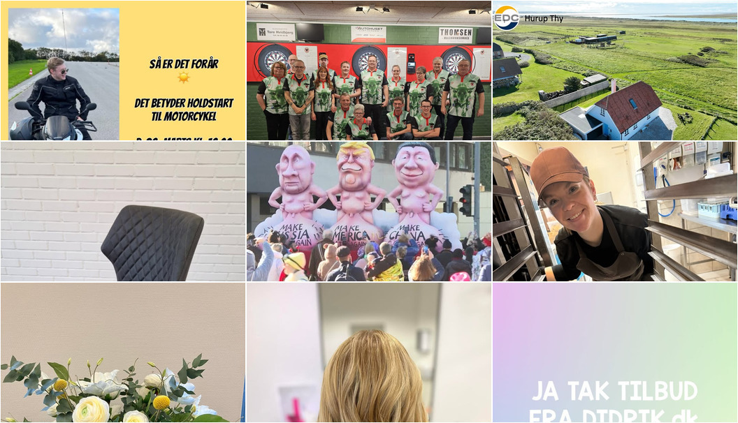 Nyt fra Guldblomsten, Café Bryggen, KARMA Frisør & Skønhedsklinik og 8 andre