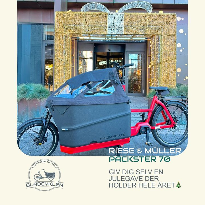 Gladcyklen ApS præsenterer den nye Riese & Müller Packster 70 family i butikken