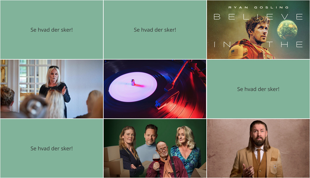 Oplevelser i Rønne: Fra rumrejser til klarsyn og komedie