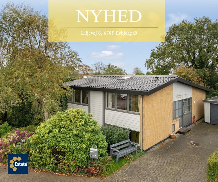 60'er-charme og grøn oase i Esbjerg Ø