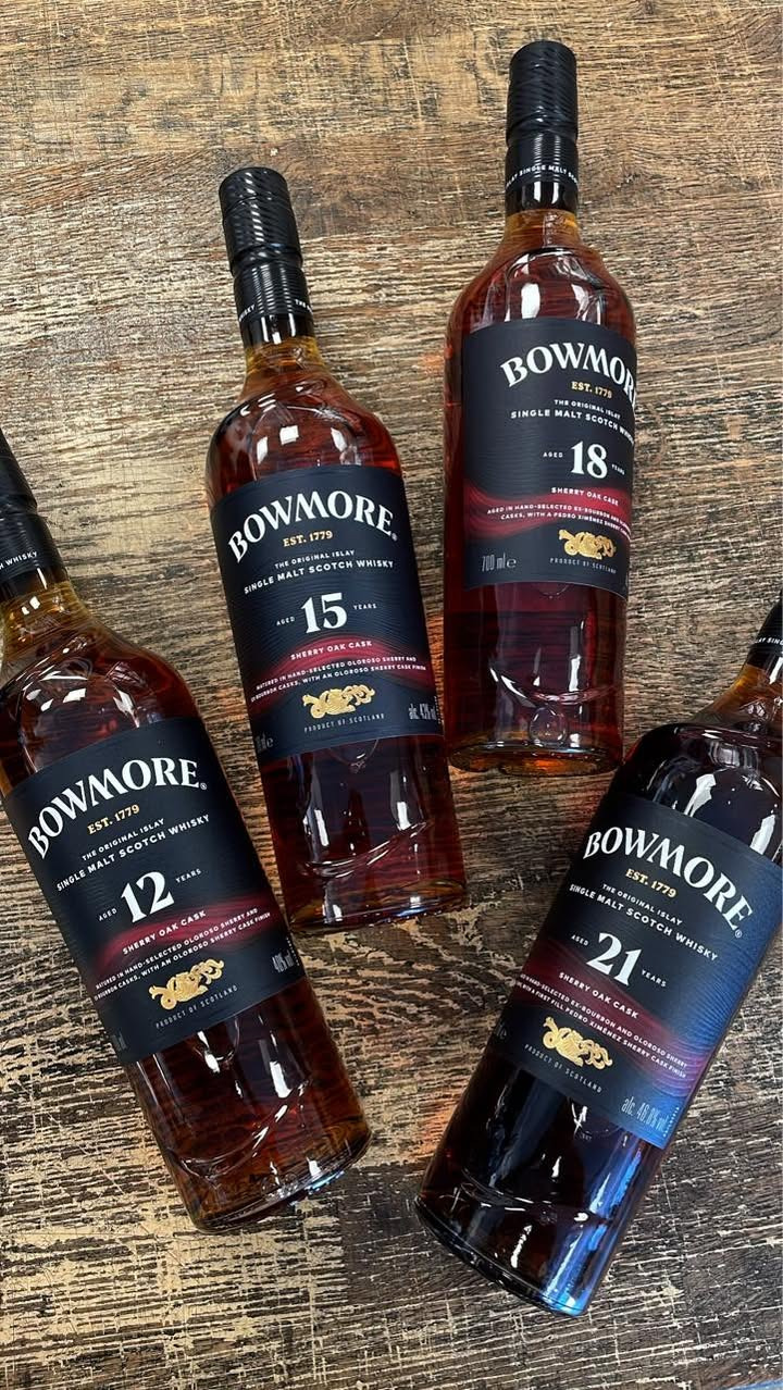 Vin & Vin Aalborg præsenterer Bowmore-Sherry Oak serien til fars dag