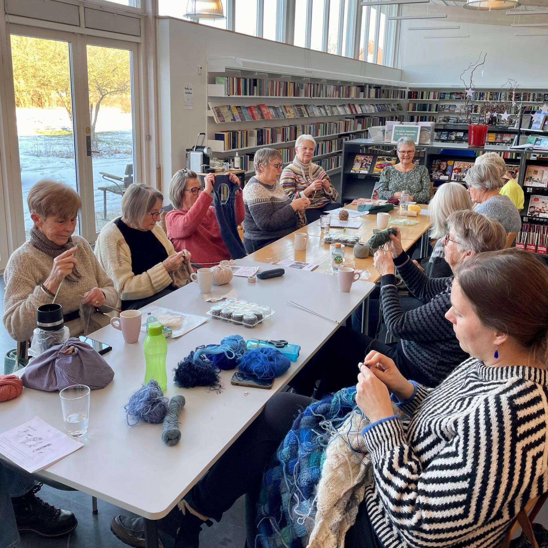 Strikkecafé på Rødovre Bibliotek: En hyggelig sommeraktivitet