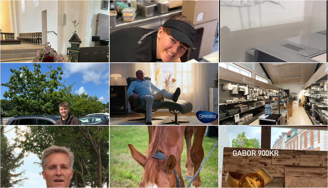 Nyt fra Møllegårdens Camping, HOVELIND MØBLER, Den Høje & Den Uhlig´ og 9 andre