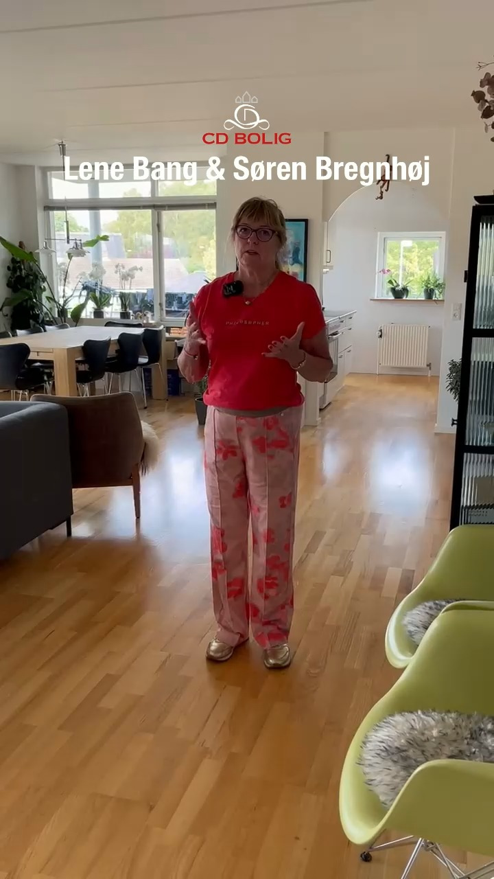 Stor andelslejlighed med altan i Alderslyst hos CD Bolig - Lene Bang & Søren Bregnhøj