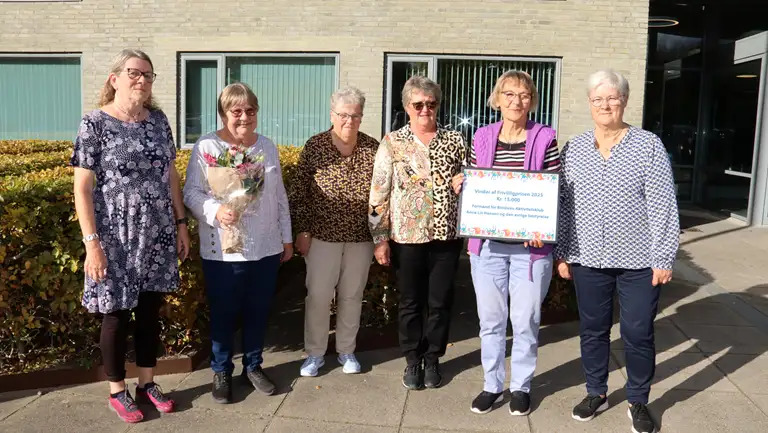 Anna Lis Hansen og Bindslev aktivitetsklub hædret med Hjørring Kommunes Frivilligpris