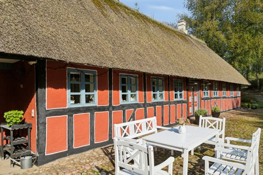 Charmerende villa omgivet af smuk natur nær Hedensted