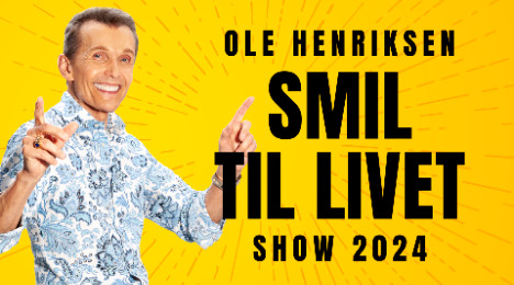 Smil til livet med Ole Henriksen i Aabenraa