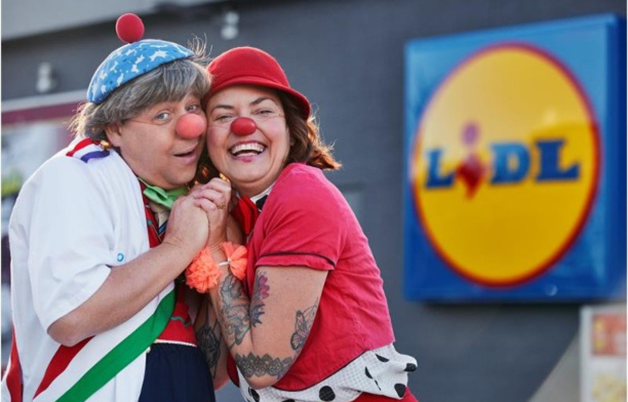 Klovneløb i Holstebro: Løb for en god sags tjeneste