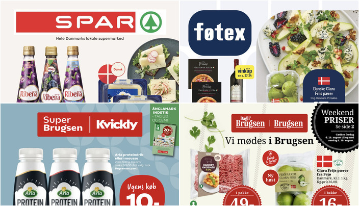 Friske Clara Friis pærer til kun 15 kr. og Lurpak smør for 12 kr. - se de lokale tilbud