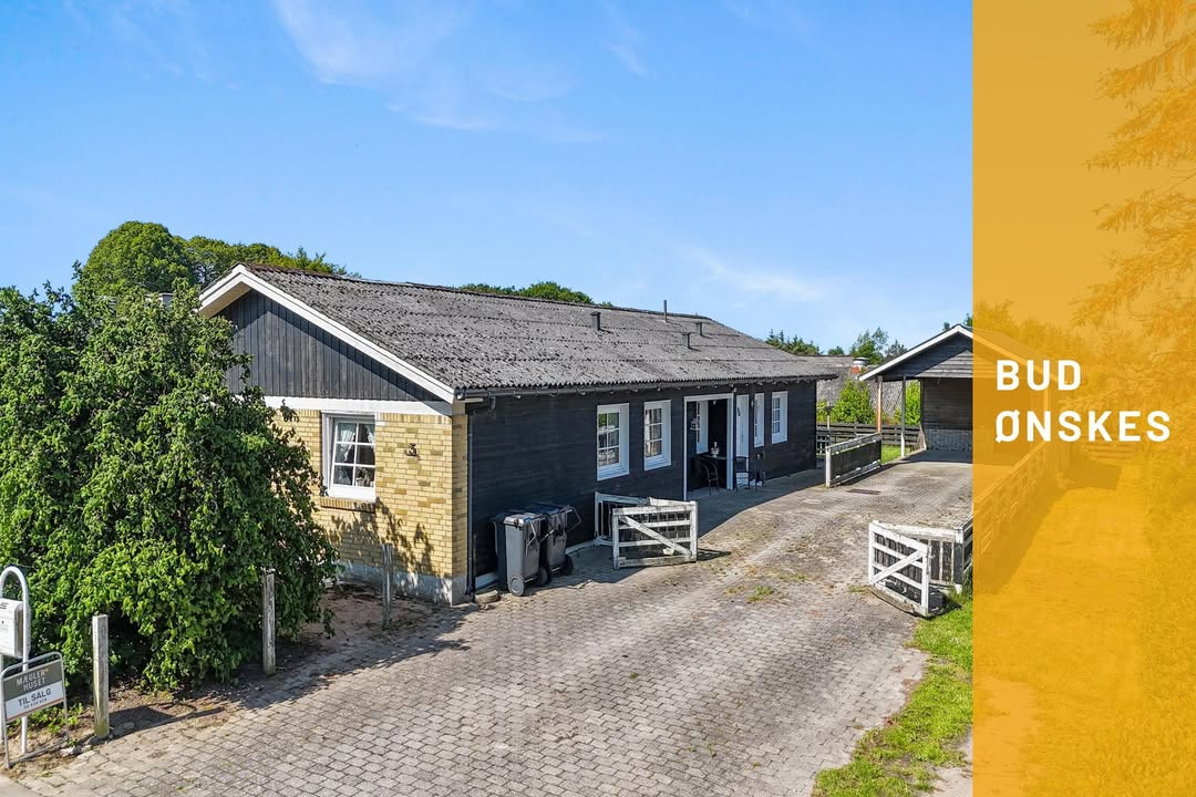 Mæglerhuset Brønderslev ønsker bud på rummelig etplansvilla i Jerslev J