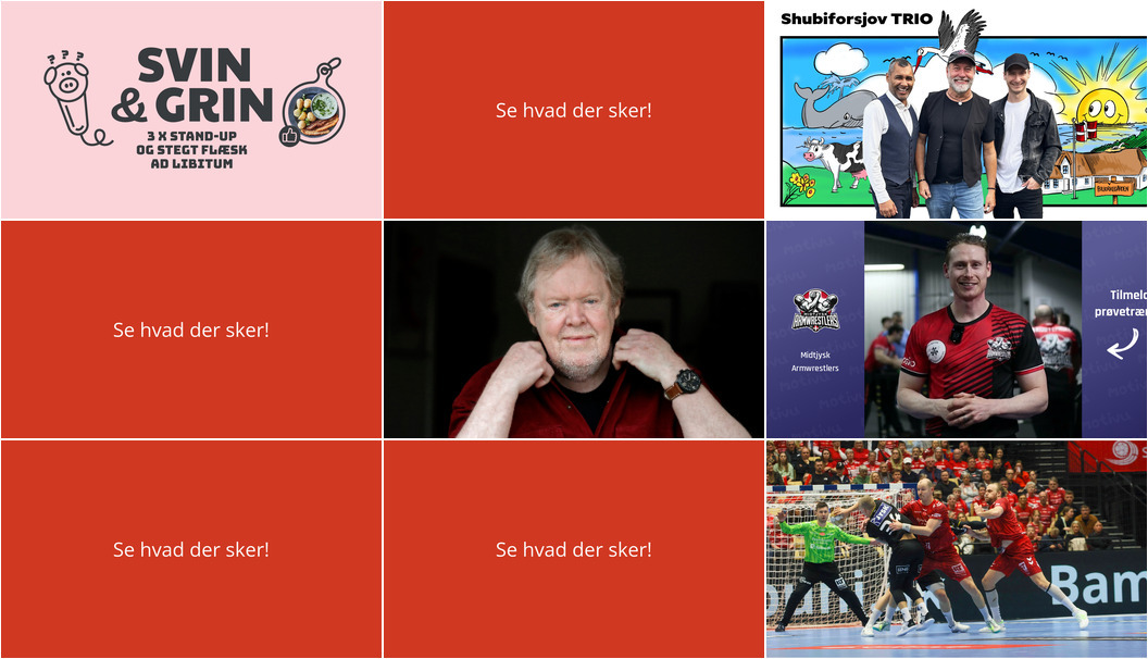 Oplev Herning i weekenden: Musik, latter, sport og meget mere