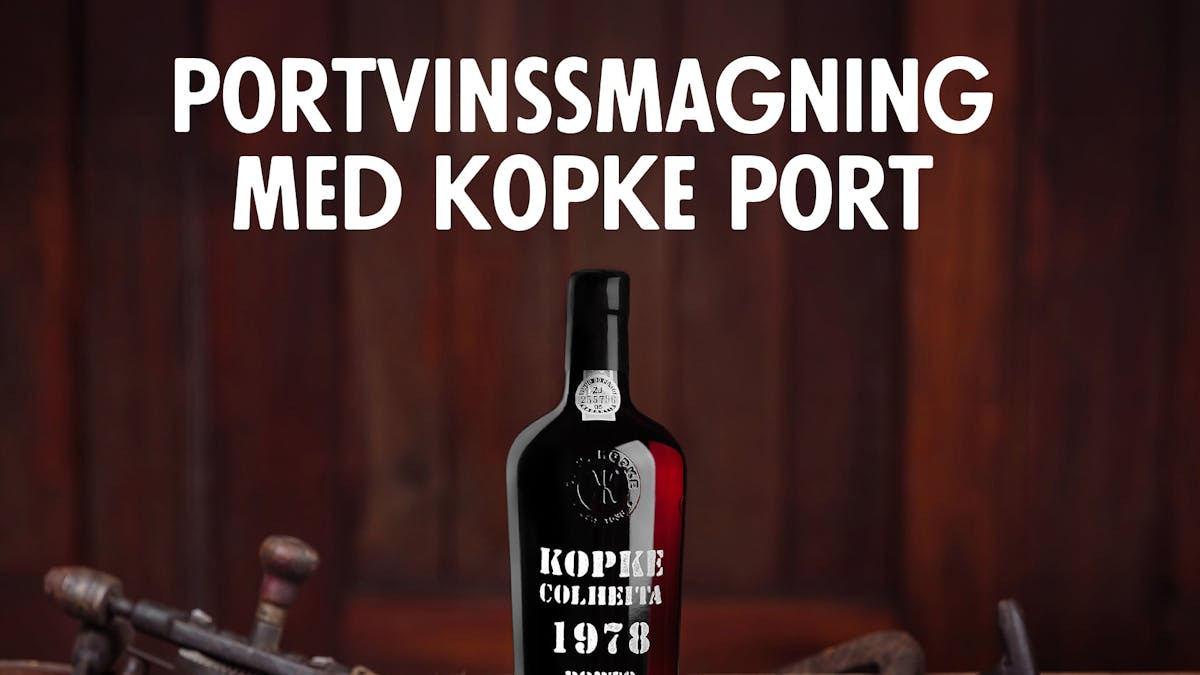 Portvinssmagning hos MENY på Frederiksberg