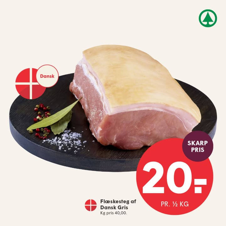 Spar Skallerup A/S: Flæskesteg til aftensmad – klassisk eller i sandwich?