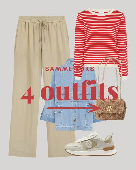 Tip Top Fashion præsentere fire outfits med samme buks