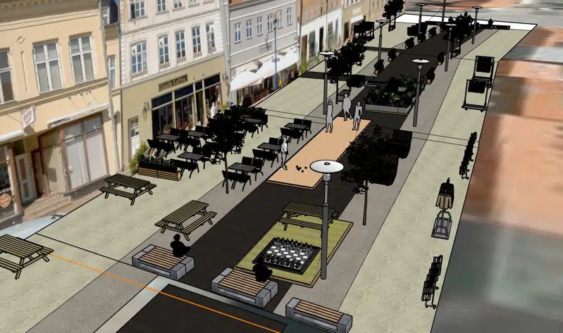 Assens Kommune igangsætter sommerforsøg for at aktivere bymidten og forbedre havneforbindelsen