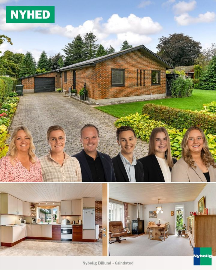 Nybolig Grindsted præsenterer ny villa til salg i Sønder Omme
