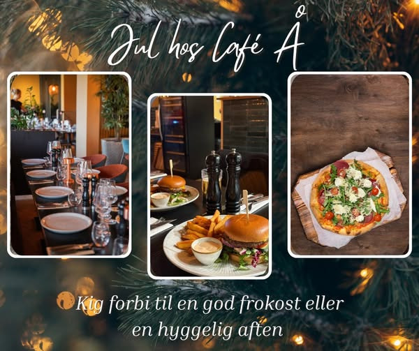 Julestemning og lækker mad hos Café Å i december