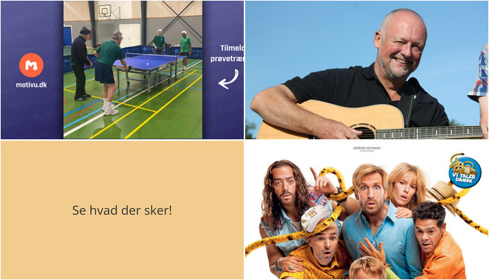 Oplev en spændende weekend i Faaborg: Bordtennis, musik og film