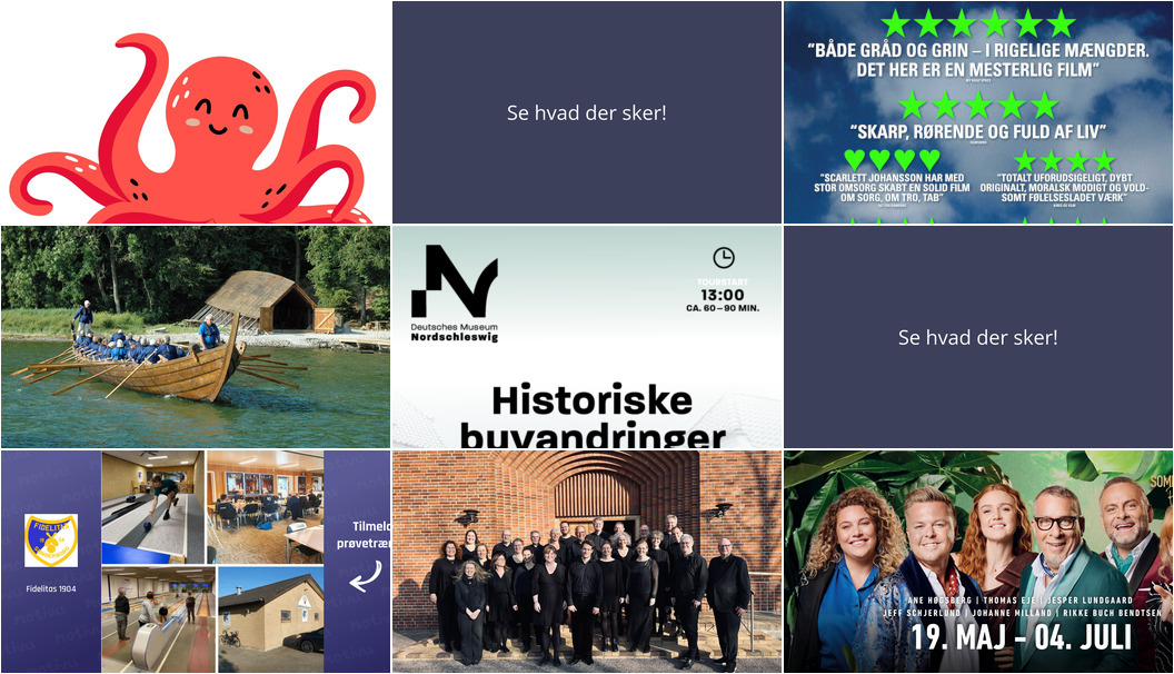Oplev kunst, musik og historie i Sønderborg den kommende uge
