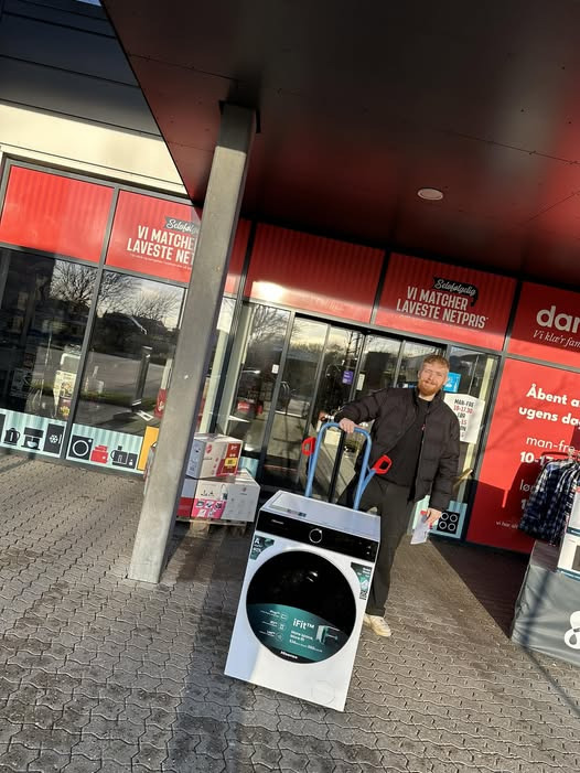 Skousen Nørresundby Hvidevarer redder vaskedagen med hurtig levering