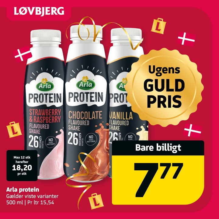 Løvbjerg Frederikshavn fejrer 100 års jubilæum med ugens guldpris på Arla Protein