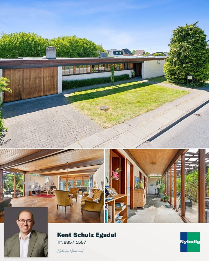 Nybolig Hadsund præsenterer rummelig 60'er-villa i Hadsund