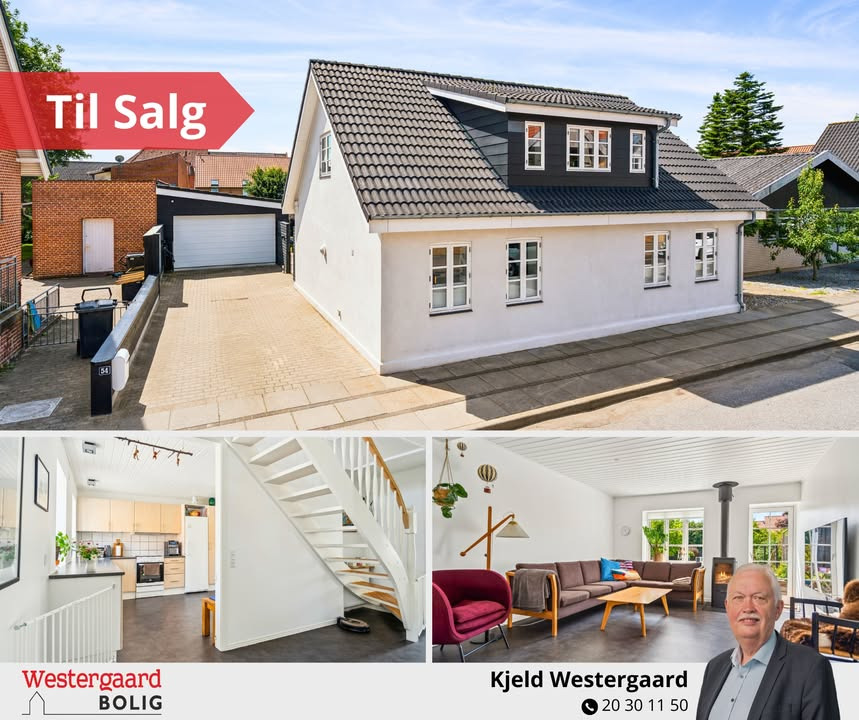 Moderniseret villa på Grønnegade 54 til salg hos WESTERGAARD BOLIG