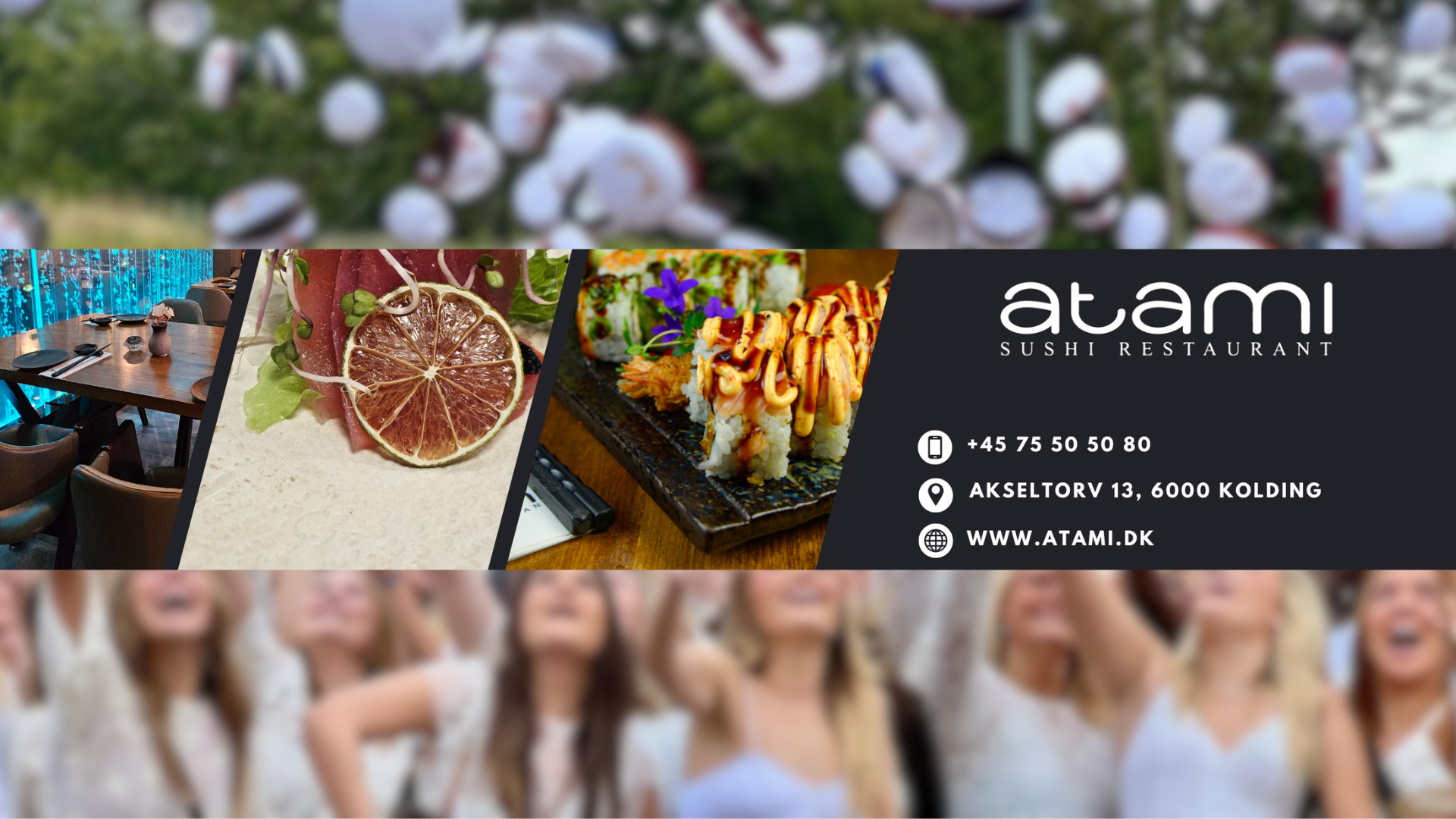 Fejr studentertiden hos Atami Sushi Kolding med gratis bobler!