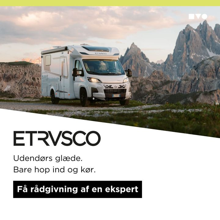 Hinshøj Caravan fremhæver de alsidige delintegrerede fra Etrusco til dine roadtrips