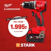 Stark Holstebro præsenterer stærkt tilbud på Milwaukee-produkter i juni