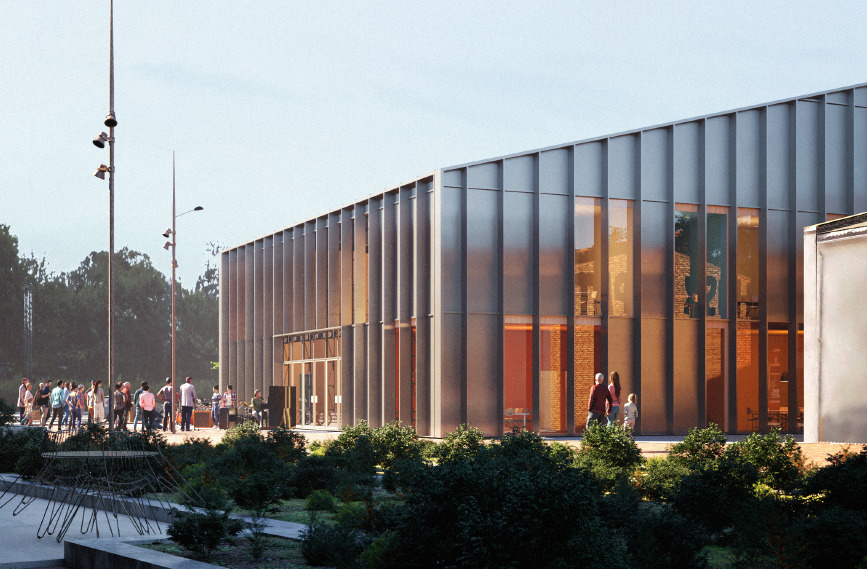 Første spadestik taget til Hjørring Musiske Skoles nye bygning med fest og kreativitet