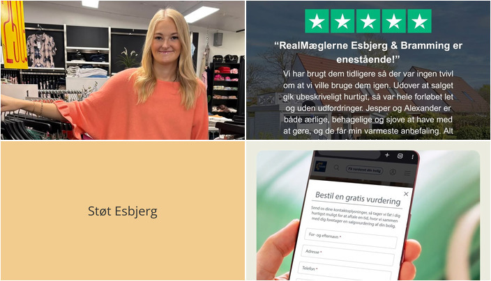 Nyt fra RealMæglerne Esbjerg og Bramming, ESTATE Robin Thybo Esbjerg & Varde og ROSENGREEN