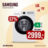 Skousen Thisted: Spar stort på Samsung vaskemaskine og tørretumbler inden tilbuddet slutter